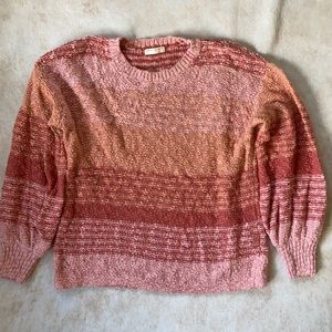 Spell over the rainbow ombré sweater size S/M